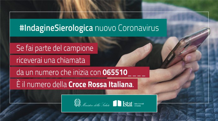 #indagineSierologica nuovo Coronavirus